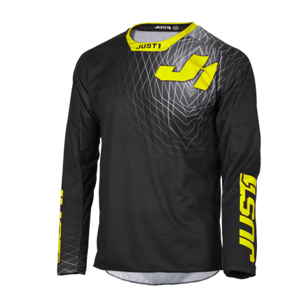 Maglia Cross Just1 J-Force Lighthouse Grigio-Giallo 2XL