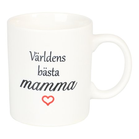 Mugg Världens bästa Mamma - Mors dag
