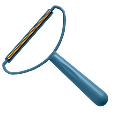 2 st Bärbar Ludd Rakning Ludd Remover Bärbar Ludd Blå KLB