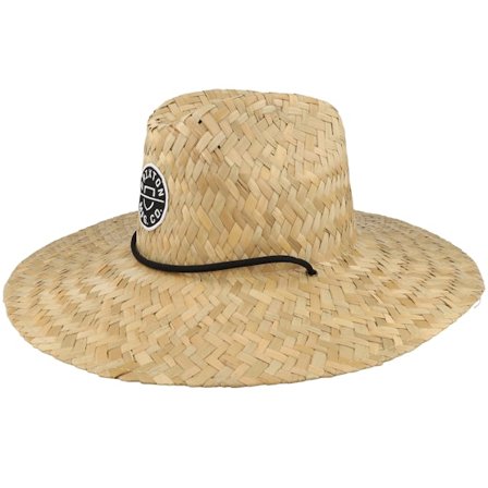 Brixton - Crest Sun Hat Tan Straw Hat Straw Beige Hat - @ Hatstore