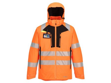 PORTWEST Vinterjacka varsel PW DX461 kl3 orange 2XL - Lyreco - Arbetskläder - Arbetsjackor - Varseljackor
