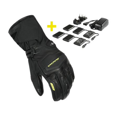 Kit Gants Moto Macna Azra 12V 3A Noir L