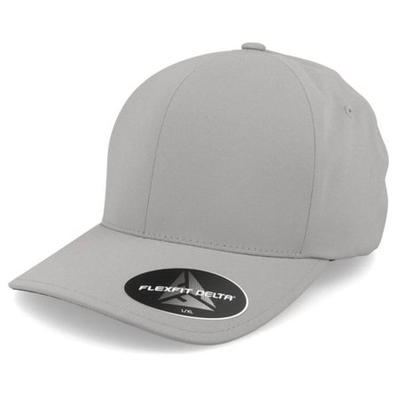 Flexfit - Grå flexfit Keps - Delta Silver Flexfit @ Hatstore