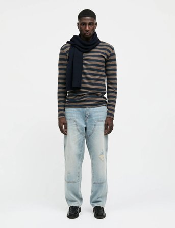 Mads Nørgaard Fine Wool Tobias Knit - Brown - M