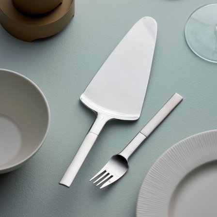 Gense Nobel kakespade, matt/blank stål' - 'Rustfritt stål