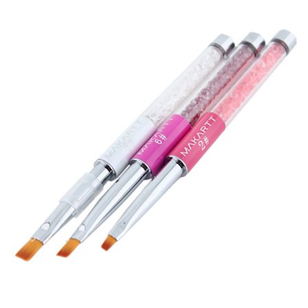 3st exklusiva UV-penslar naglar