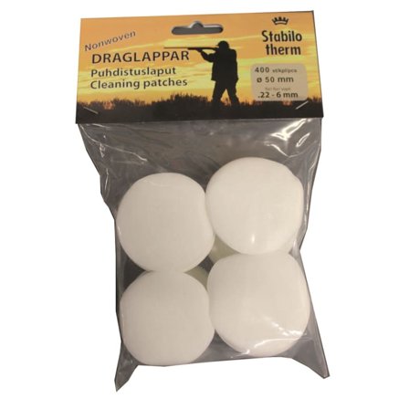 Grey Oak Cleaning Patches Vapenvård White 50 MM