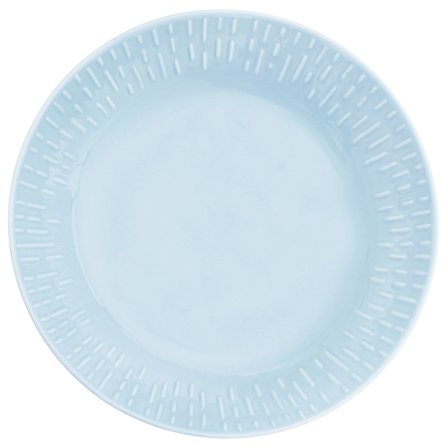 Aida Confetti pastatallrik 23 cm, aqua | Dukning & Servering > Tallrikar & Skålar > Pastaskål | Bagaren och Kocken