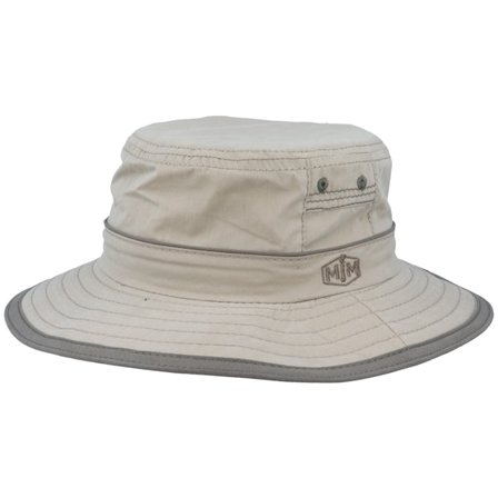 MJM Hats - Beige bucket Hut - Comfort Cotton Mix Khaki Bucket @ Hatstore