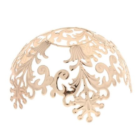 Moderne Design Blomsterformet Metall Taklampe Pendel Lampeskjerm Hjem