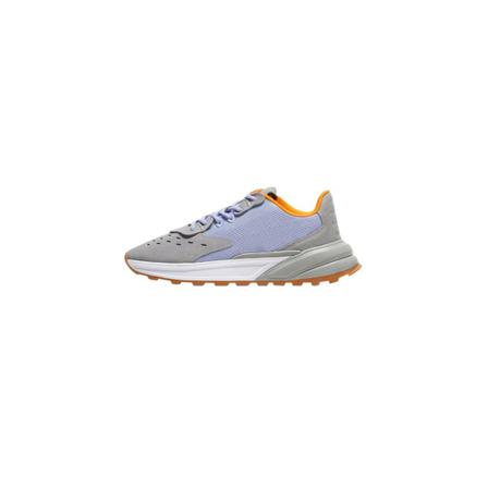 Mango Leather mixed sneakers Blå, Dame, Størrelse: 38 EU