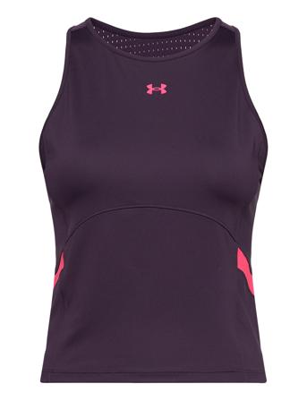 Armour Mesh Tank T-shirts & Tops Sleeveless Lilla Under Armour*Betinget Tilbud