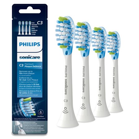 Philips Sonicare C3 Premium HX9044 Plaque Control - utskiftningsbørstehode - hvit
