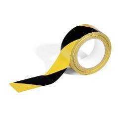 DURABLE Duraline Strong Removable PVC Floor Marking Tape 50mmx33m Yellow/Black - 1044130