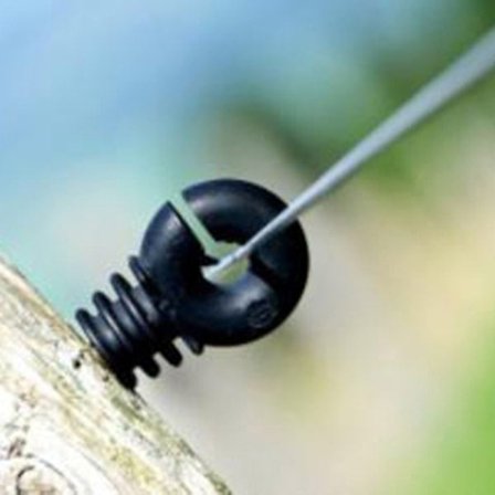 IC 10 stk. Ring Krokskruer elhegn plast Selvattackbete