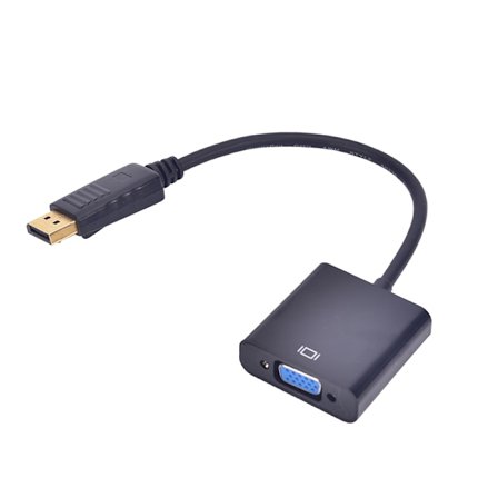 Displayport DP -uros-VGA-naarassovitin Display Port Cable Co