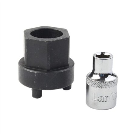 A/C Kompressor Kopplingsnav Borttagningsverktyg 2-delars Set Tillbehör 5Se12C