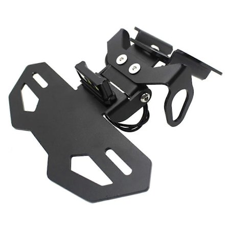 Skiltholder for YZF R7 MT07 FZ-07 Motorsykkel Tail Tidy Eliminator Skiltnummer LED Ramme