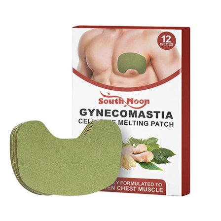 12 st/ask Gynecomastia Cellulite Smältande Plåster Ingefära Bröst