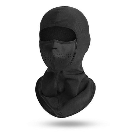 Balaclava Ansiktsmaske Vindtett Vanntett Fleeceforet Lue Pustende Hodeplagg for Menn Kvinner Vinter Utendørs Sykling Ski LøpingYMQX) [BR]