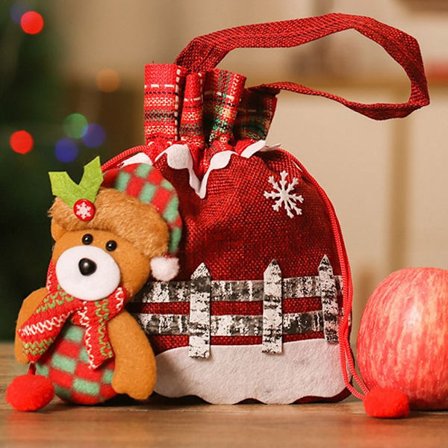 Juldocka presentpåse Julgodispåse D D