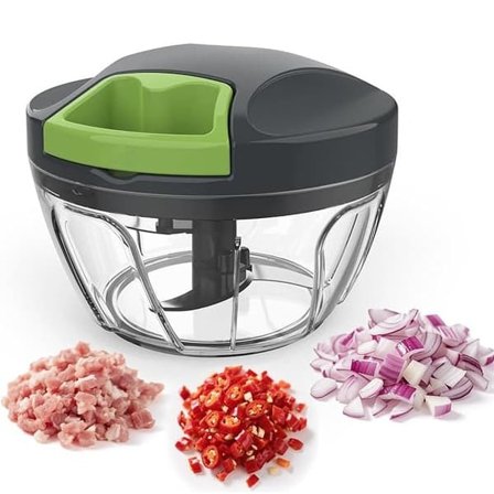 Manuell Hackare – 600/1000 ml Köksredskap, Perfekt för Snabb Hackning