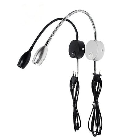 LED Sengelampe med Fleksibel Slange Natlampe