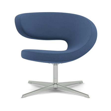 Varier Furniture Peel Club - Chrome base