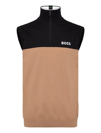 K_Golf_V_0 Sport Sport Clothing Sport Sweat-shirts & Hoodies Sport Knitwear Beige BOSS