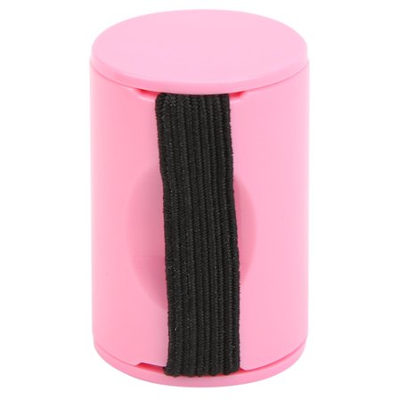Finger Sand Ring Folk Akkompagnement Musikinstrument Tilbehør til Guitar Ukulele Pink
