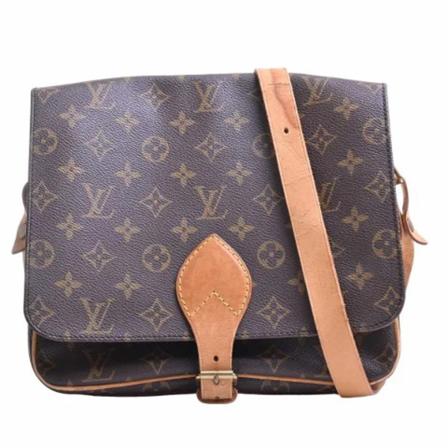 Louis Vuitton Vintage Pre-owned Shoulder Tass , Bruin , Dames , Maat: ONE Size Vintage Tassen