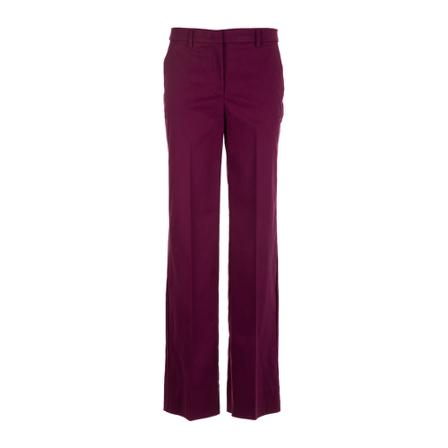 Kaos, Straight Trousers Rood, Dames, Maat:M