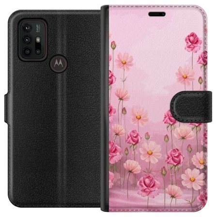 Yhteensopiva Lompakkokotelo Motorola Moto G30 Petal Reverie Soft Blush
