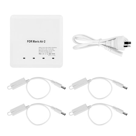 DJI Mavic Air 2 -droneakku laturi USB-portti 4 akkua 100-240V AU-pistoke