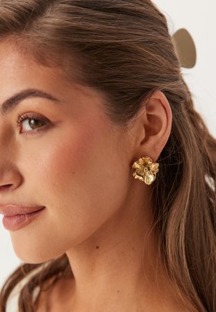 BY JOLIMA Daisy Earring Gold Klær