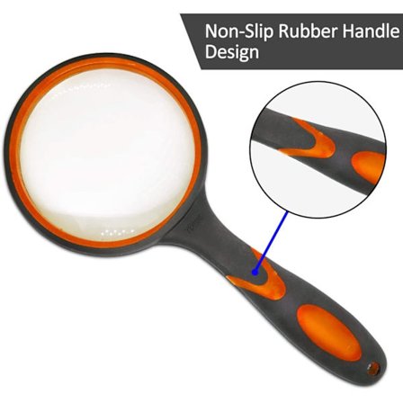 Förstoringsglas för barn och äldre 20x Stor handhållen förstoringsglas