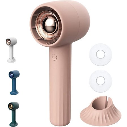 Håndholdt vifte med aromaterapi, bærbar vifte med oppladbart USB-batteri, 3 hastighetsinnstillinger, perfekt for reiser, sminke