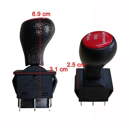 Sähköautot lapsille Sähköauton kytkin Leikkiauto Sähkömoottoripyörän kytkin Kaukosäätimellä ohjattava auton kytkin Moottoripyörän tarvikkeet