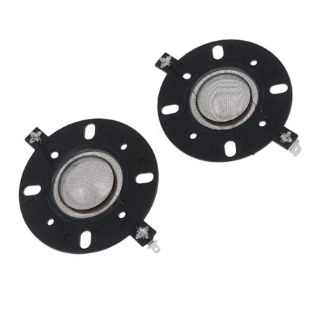 25,5 mm röstspole Svart horn Diskanthögtalare Silk membranfilm Diskant Rund ram 5,4 ohm 25,5 mm kärnhögtalare Reparationer Delar