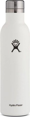 HydroFlask Insulated Wine Bottle 750 ml White