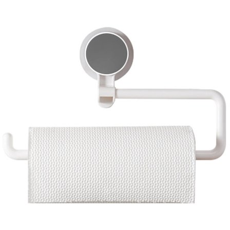 Väggmonterad pappershanddukshållare Starkt självhäftande Multifunktionell roterande rulle