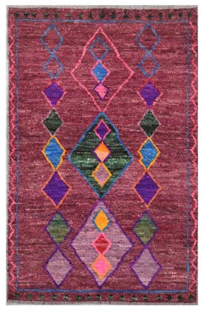 Piccolo Moroccan Berber - Afghanistan 83X134 Lana, Tappeto