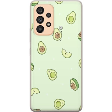 Kompatibel Mobilcover til Samsung Samsung Galaxy A53 5G Glad Avocado