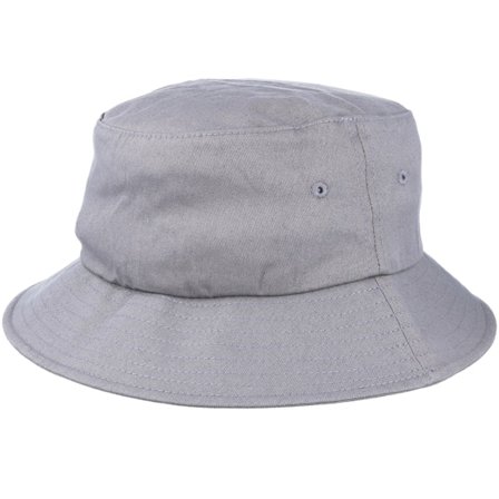 Flexfit - Grå bucket Hat - Grey Bucket @ Hatstore