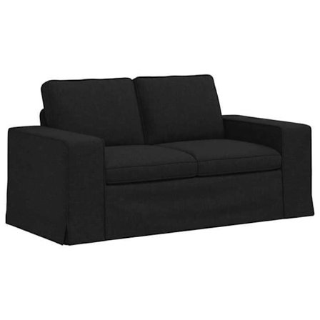 Svart Soffa 162 x 80 x 82 cm Metall