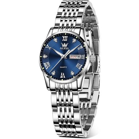 Damklockor Trendiga små damklockor för kvarts vattentät enkel enkel damklocka med datumklänning