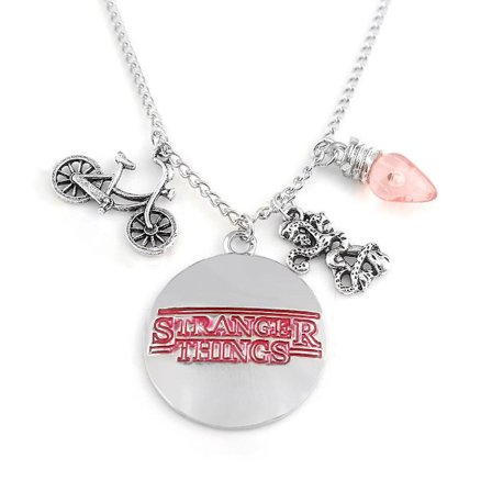 Strange Things 4 Halskjede 26 Bokstaver 11 Anheng Barn Venner Beste Gaver