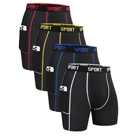 Boxerkalsonger för män - Andningsbara, bekväma, enfärgade, perfekta för vardagskläder, gym eller daglig användning