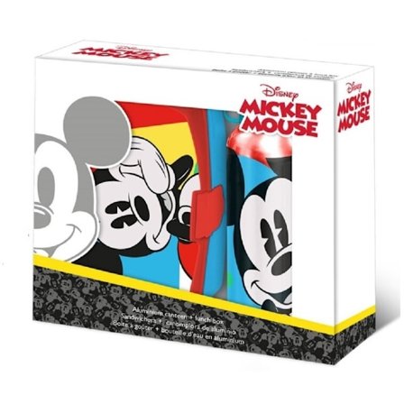 Matlåda o vattenflaska - Musse Pigg