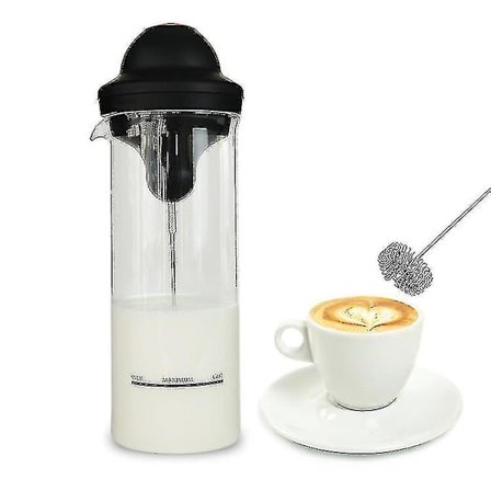 Mjölkskummare Electric Foamer Kaffeskummaskin Milk Shake Mixer Kanna Mjölkskummare